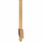 Ekena Millwork Eugene Smooth Timber Gable Bracket, Western Red Cedar, 108"W x 18"H x 1 1/2"D x 3 1/2"F, 4/12 Pitch GBW108X18X0204EUG00SWR - alternate 4